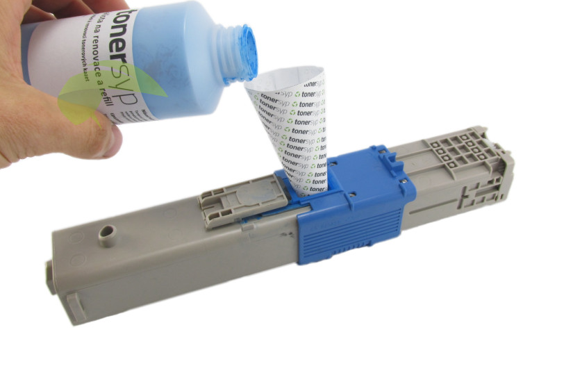 Jednoduché plnění toneru je velmi důležité.