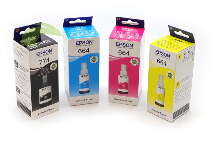 Lahvičky s inkoustem do tiskáren Epson