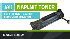 Návod k plnění tonerů HP LaserJet CB436A