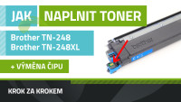 Návod k plnění tonerů Brother TN-248 a TN-248XL