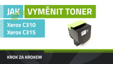 Jak vyměnit toner Xerox C310/C315