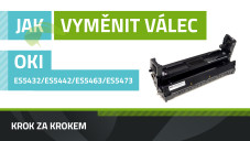Jak vyměnit obrazový válec OKI ES5463/ES5473/ES5432/ES5442