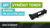 Jak vyměnit toner Brother TN-2421