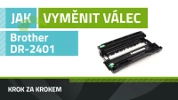 Jak vyměnit fotoválec Brother DR-2401
