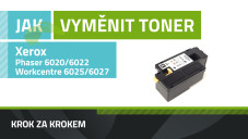 Jak vyměnit toner Xerox Phaser 6020/6022 WorkCentre 6025/6027