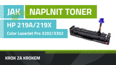 Návod k plnění tonerů HP 219A/219X