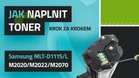 Návod k plnění tonerů Samsung MLT-D111S a MLT-D111L - M2020/M2022/M2026/M2070/M2078