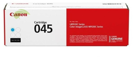 Toner Canon 045, 1241C002 originální cyan, LBP611Cn/LBP613Cdw/MF631Cdw/MF635Cx