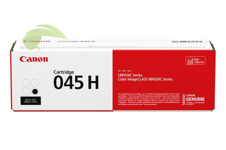 Toner Canon 045H, 1246C002 originální černý, LBP611Cn/LBP613Cdw/MF631Cdw/MF635Cx