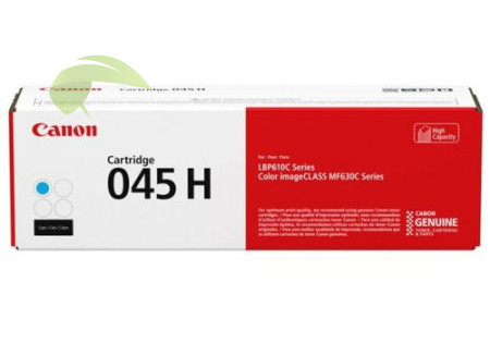 Toner Canon 045H, 1245C002 originální cyan, LBP611Cn/LBP613Cdw/MF631Cdw/MF635Cx
