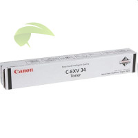 Toner Canon C-EXV34 originální černý, imageRUNNER ADVANCE C2020L/C2025i/C2030L/C2220L