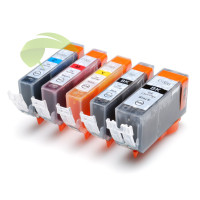 Sada kompatibilních náplní pro Canon MP540/MP550/iP4600/iP4700 - CLI-521CMYK + PGI520Bk