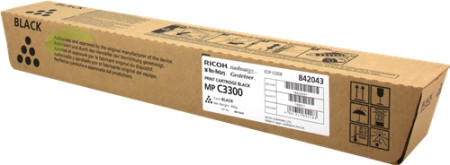 Toner Ricoh MP C3300, 842043 originál černý, Aficio C3001/C3501
