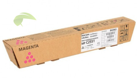 Toner Ricoh 842063 originální magenta, Aficio MP C2031/C2051/C2531/C2551