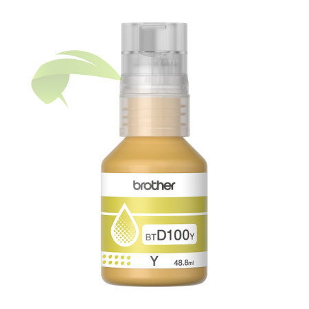 Brother BT-D100Y, originální žlutá, DCP-T230/T430/T435W/T436W/T530W/T730W