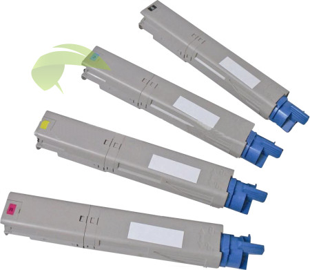 Sada renovovaných tonerů pro OKI C3300/C3400/C3450/C3600 - CMYK