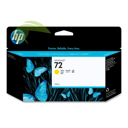 HP C9373A, HP 72 originální náplň žlutá, DesignJet T795/T610/T620/T770