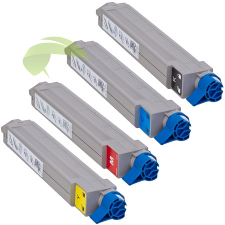 Sada renovovaných tonerů pro OKI C9600/9650/9800/9850 CMYK