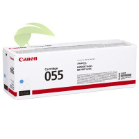 Toner Canon 055 cyan 3015C002 originální, LBP663Cdw/LBP664Cx/MF742Cdw/MF744Cdw/MF746Cx