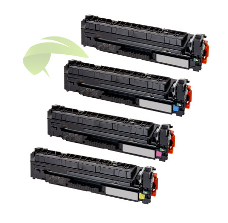 Sada tonerů pro Canon 055H CMYK, MF742Cdw/MF744Cdw/LBP663Cdw renovovaná, nové čipy