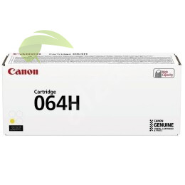Toner Canon 064H, 4932C001 originální žlutý, i-SENSYS LBP722Cdw/MF832Cdw