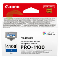 Inkoustová náplň Canon PFI-4100 B, 6786C001 modrá originální, imagePROGRAF PRO-1100
