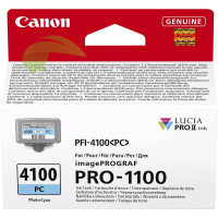 Inkoustová náplň Canon PFI-4100 PC, 6781C001 foto cyan originální, imagePROGRAF PRO-1100