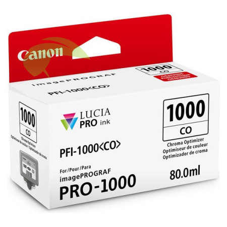 Inkoustová náplň Canon PFI-1000 CO, 0556C001 chroma optimizer originální, imagePROGRAF PRO-1000