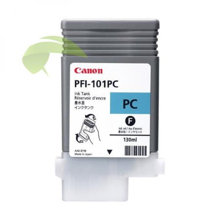 Inkoustová náplň Canon PFI-101PC, 0887B001 foto cyan originální, iPF5000/5100/6000/6100/6200