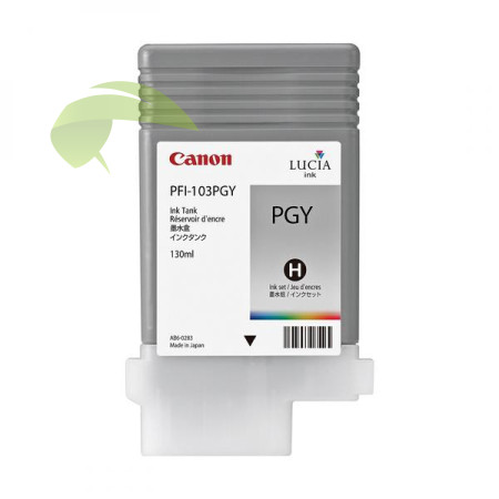 Inkoustová náplň Canon PFI-103PGY, 2214B001 foto šedá originální, iPF5100/6100/6200