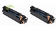 Toner pro HP CE285AD kompatibilní dvojbalení, LaserJet P1102/M1130/M1132/M1212nf /M1217nfw