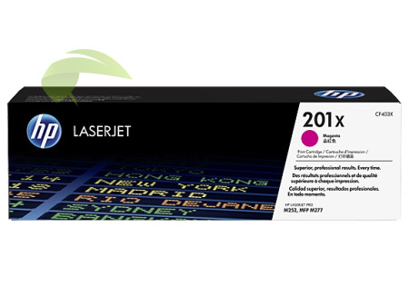 Toner HP 201X, CF403X originální magenta, LaserJet M252/M274/M277