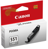 Canon CLI-551 GY originální náplň grey, Pixma MG6350/MG7150/MG7550/iP8750