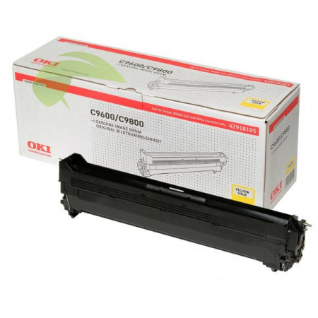 Fotoválec OKI 42918105 originální žlutý, OKI C9600/C9800