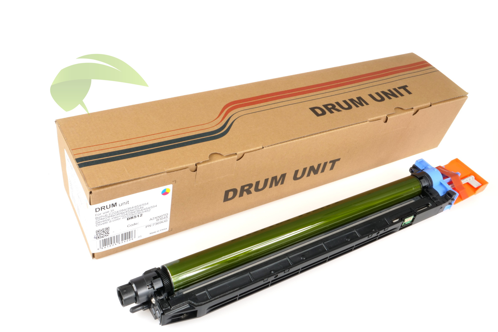 DR-512 Original Konica Yellow/Magenta/Cyan - Universal Minolta Drum A2XN0TD pour la Bizhub C224, C224e, C284, C284e, C364, C364e, C454,C454e,C554,C554e