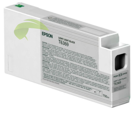 Epson T6369, C13T636900 originální náplň light light black , Stylus Pro 7700/7890/7900/9700/9890