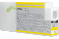 Epson T6424, C13T642400 originální náplň žlutá, Stylus Pro 7700/7890/7900/9700/9890