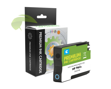 Kompatibilní náplň pro HP 963XL, 3JA27AE cyan, HP OfficeJet 9010/9012/9014/9015