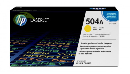 Toner HP CE252A žlutý - originální