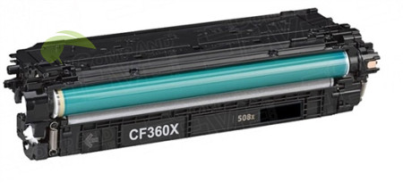 Toner pro HP 508X, CF360X renovovaný, LaserJet M552/M553/M577 černý