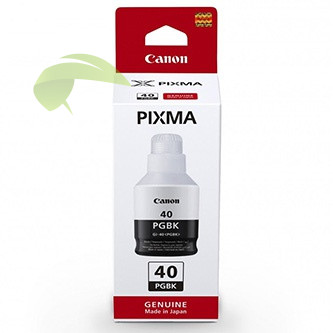 Inkoustová náplň Canon GI-40PGBK, černá originální, PIXMA G5040/G6040/G7040/GM2040/GM4040