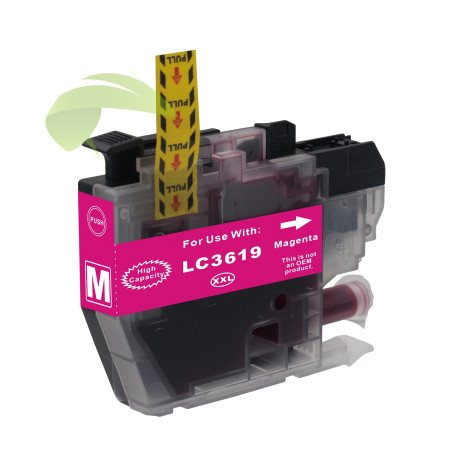 Brother LC3619XL-M kompatibilní náplň magenta, MFC-J2330DW/J3530DW/J3930DW