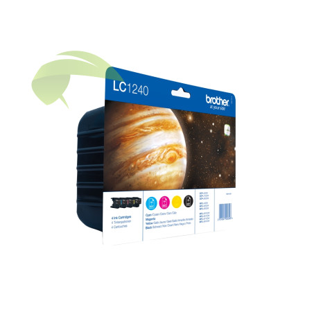 Brother LC-1240 originální náplň CMYK Value Pack, DCP-J525/J725/J925, MFC-J430/J5910/J625/J6510/J691
