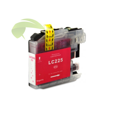 Brother LC-225XL-M kompatibilní magenta náplň, Brother DCP-J4120DW/DCP-J4420DW/MFC-J4620DW/MFC-J4625