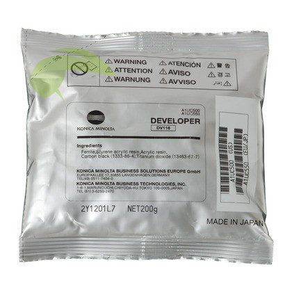Konica Minolta originální developer DV-116, bizhub 164/165/215/226/266/306
