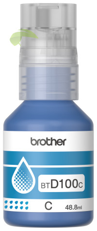 Brother BT-D100C, originální cyan, DCP-T230/T430/T435W/T436W/T530W/T730W