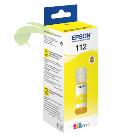 Epson 112, C13T06C44A originální žlutá, L6550/L6570/L6580/L15150