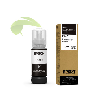 Inkoustová náplň Epson T54C1 černá - originální