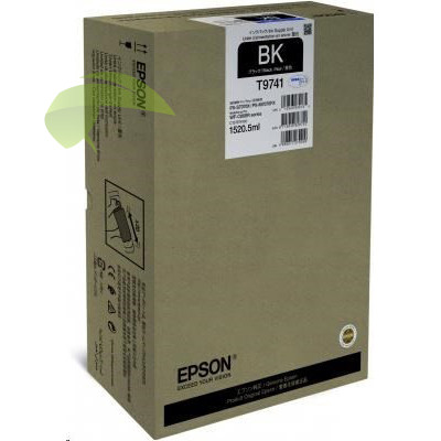 Originální náplň Epson T9741 XXL, C13T97410N černá, WorkForce Pro WF-C869