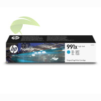 HP M0J90AE, HP 991X originální náplň cyan, PageWide Color 755/MFP774/750/MFP772